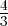 4
3