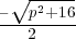     V~ -2----
p----p-+16
     2